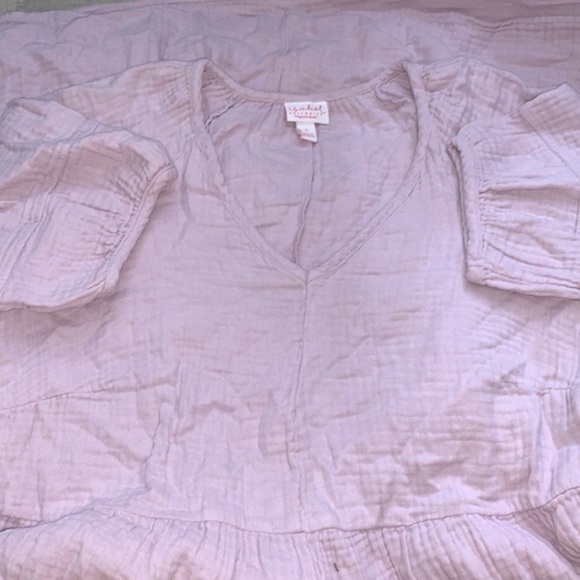 Isabel Maternity by Ingrid & Isabel Women's Short Sleeve Dress- Light Purple - Picture 3 of 11